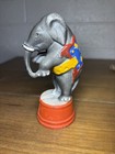  Ac Williams Like Cast Iron Bank - Upright Circus Elephant On Tub 