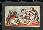 Uncle Sam National Brand Oysters Keagle   Geuder Baltimore Eagle Trade Card J us