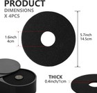 4pcs Bar Rimmer Sponges Replacement 5 7 Inch Glass Rimmer Sponges Bartender Tool