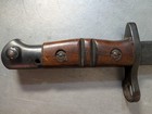 Wwi U s  Model 1917 Remington Bayonet W  Original Leather Scabbard Gf