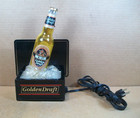 1992 Michelob Golden Draft Beer Light   Bottle On Ice   11 5  Tall   Tested