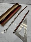 Antique Medical Syringe For Animals   Attachment   Box Doctor Vet Science Device