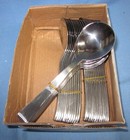 A Box Of 36 World Tableware 858016 New Charm Bouillon Spoons