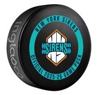 2025-26 New York Sirens Pwhl  womens  Official Game Puck With Display Case  new 