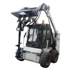 Mini Auger Drive   Bit 6   Mini Skid Steer Loader Attachments 950n 2300 Lbs  