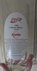 Vintage Coca Cola Coke 1994 Collector Edition From Krystal Santa Claus Glass