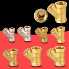 Brass In-line Y Strainer   Filter 1 4  1 2  3 4  1  2  Bsp For Water Or Air