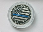 The Thin Blue Line - Police - American Silver Eagle 1oz  999 Silver Dollar Coin