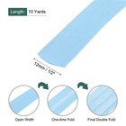 1 2 Inch Double Fold Bias Tape Continuous Bulk Bias Tape Light Blue 10 Yards