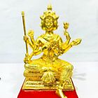 Gambling Win Casino Bronze Gold 24k Statue Phaphom 4face Hong Thai Amulet  18175