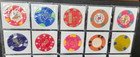 Lot Of 80 Assorted Casino Gaming Tokens - Composite   Metal - Mixed Denoms