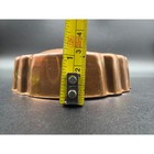 Vintage Copper Jello Mold Fluted Baking Mold Small Bundt Pan Farmhouse Decor