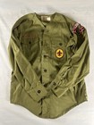 Vintage Boy Scouts Bsa Uniform Shirt Pants Set Caldwell Nj Olive Green Patches