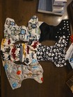 Sunbaby One Size Lot Of 5  Printed Cloth Diaper Covers