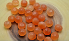Orange Selenite Tumbled Stones  Reiki Crystals  Healing Pocket Chakra Gemstones