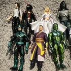 Marvel Mixed Lot 11 Action Figures Unboxed Captain Marvel Shang-chi Gamora
