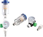 Pressure Regulator G1 4in Air Filter Oil Water Separator Gauge Spray Gun