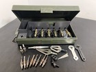 Vintage Mtm Molded Products Co Bh-1 Broadhead  Box With Accessories Green