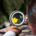 30x Jumbo Handheld Magnifying Glass 12 Led Light Reading Aid Low Vision Senior