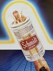 Vintage Schmidt Beer Poster Bikini Girl In Can G Heileman Brewing Co Nos
