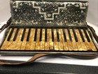 Beautiful Vintage La Tosca Accordion In Case As Is