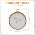 Wall Hanging Brooch Jewelry Storage  Round Pin Board For Decor  Silver Gray