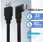 Link Cable 16ft Compatible For Oculus meta Quest 2 1  Usb 3 2 Gen 1 Type A To C