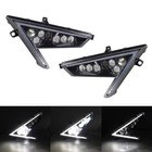 2pcs Led Headlights Assembly Drl For Polaris Rzr Pro Xp pro R turbo R 2020-2024