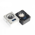 Water Flow Meter Indicator With Temperature Sensor Monitor Display Thermometer