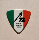 Rare  Metallica Dublin Ireland June 21st 2026 Concert Guitar Pick M72 World Tour