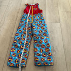 Girl s Wonder Woman Snow Bib Overall Pants Set Size Small