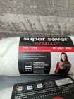 Lot Of 2  Red Heart Super Saver Yarn Metallic  White 