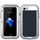 For Iphone Se 2022 7 8 Plus Case Shockproof Aluminum Rugged Gorilla Glass Cover