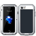For Iphone Se 7 8 Plus 6s 6 Case Shockproof Aluminum Rugged Gorilla Glass Cover