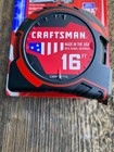 Craftsman Auto Lock Tape Measure New 16    Ft Made In The Usa