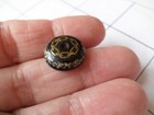 Antique Victorian Mop And Metal Inlay Button Backmarked French-made Caen
