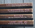 Ellison Accucut Jumbo Christmas Die Cuts Lot Of  4  12   x10   -w lacing Gingerbread