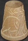 Vintage Carved Wooden Thimble