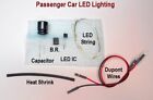 Ho Passenger Car Lighting Kit  soft White Leds  Constant Current  Bi-direction 