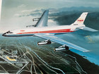 Aviation Art Print Trans World Airlines Twa Convair 880  speed  Smoke   Noise 
