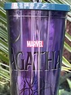 2024 Disney Marvel Agatha All Along Cold Beverage Tumbler straw Wandavision Nib