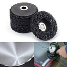 5x 5  X 7 8  Blue Poly Strip Clean Disc Paint Stripping Wheels Rust Removal Whee