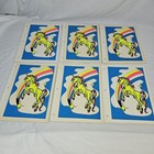 Vintage Lot Of 13 Notebooks Neon Unicorns Penguins Bear On Skateboard 80s 90s