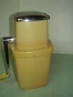 Vintage  Sears Swing-away Ice Crusher Harvest Gold  Tested   Working Usa  Used