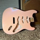 Relic Fender Stratocaster Body Alder Aged Shell Pink Nitrocellulose       