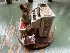 Wee Forest Folk M-282 B Mouse Piano Figurine    her Music Lesson   