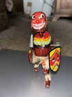 Vintage Japan 1956 Tps Pango Pango African Dancer Litho Wind Up W  Original Box