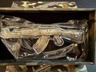 2024 10 000 Francs Republic Of Chad Assault Rifle 2oz  999 Silver Antiqued Coin