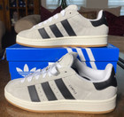 Adidas Campus 00s Crystal White Black Gum Shoes Gy0042 Women s Sizes New