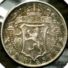 1921 Nine 9 Piastres - Cyprus   Rc374
